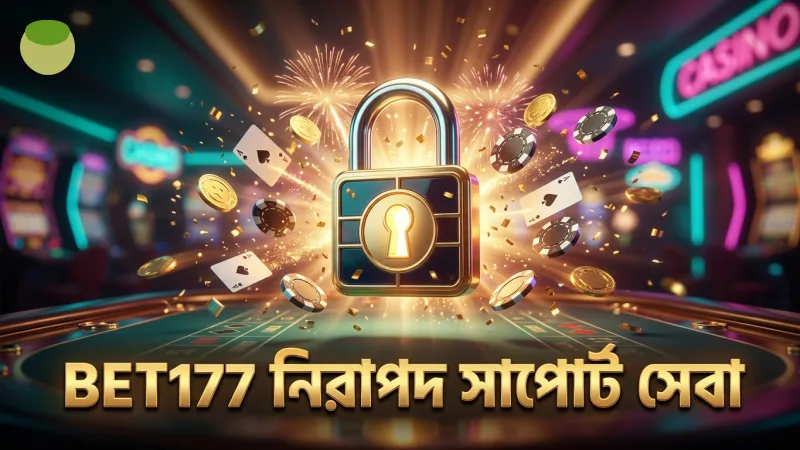 নিরাপদ ও বিশ্বস্ত BET177 সাপোর্ট প্লেয়ার সুরক্ষা নিশ্চিত করে।