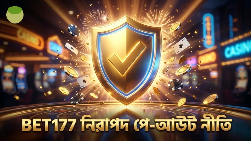 নিরাপদ বাজির জন্য BET177 প্ল্যাটফর্মের স্বচ্ছ পে-আউট নীতি অনুসরণ করুন